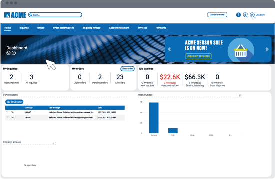portal order-to-cash